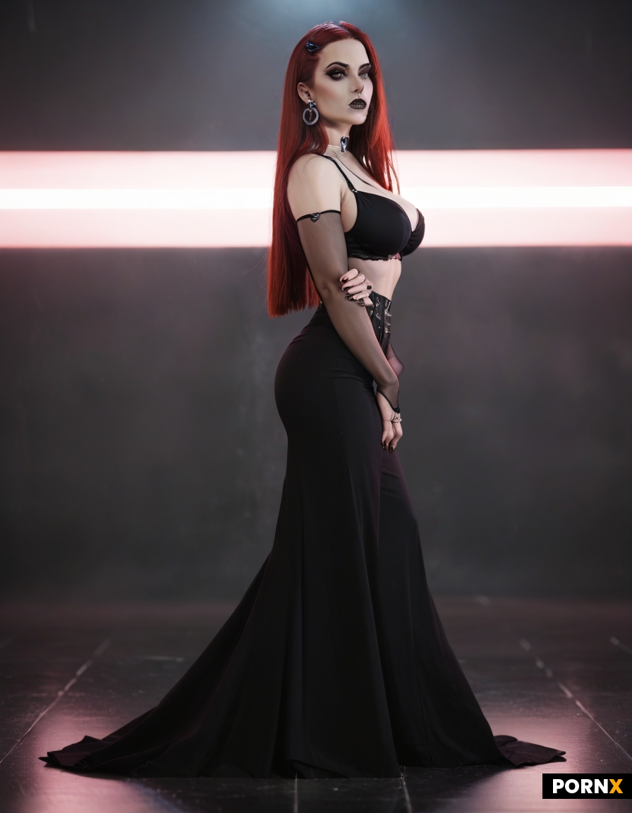 Sexy Hispanic Goth vampire succubus