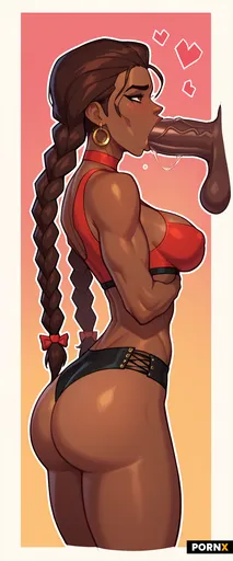 Brown skinned woman