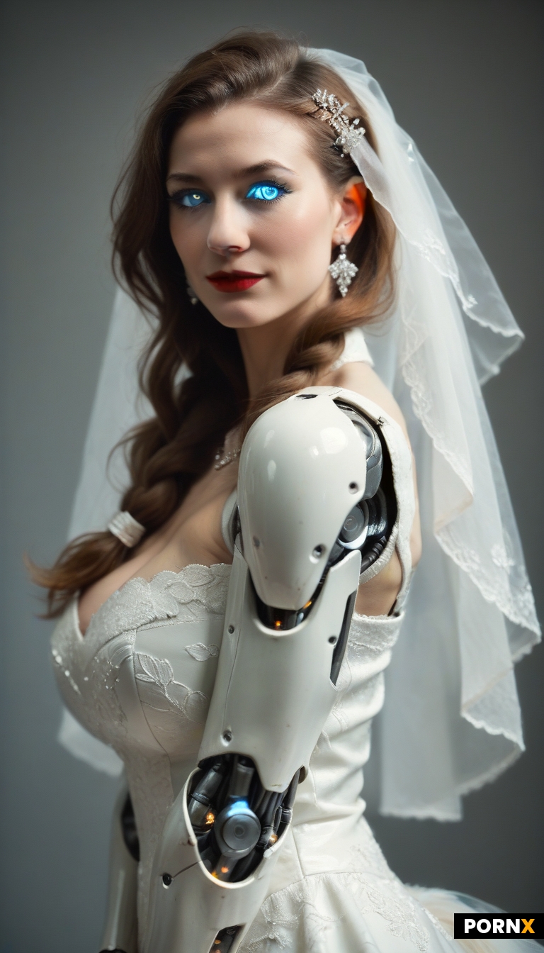 elegant futuristic female