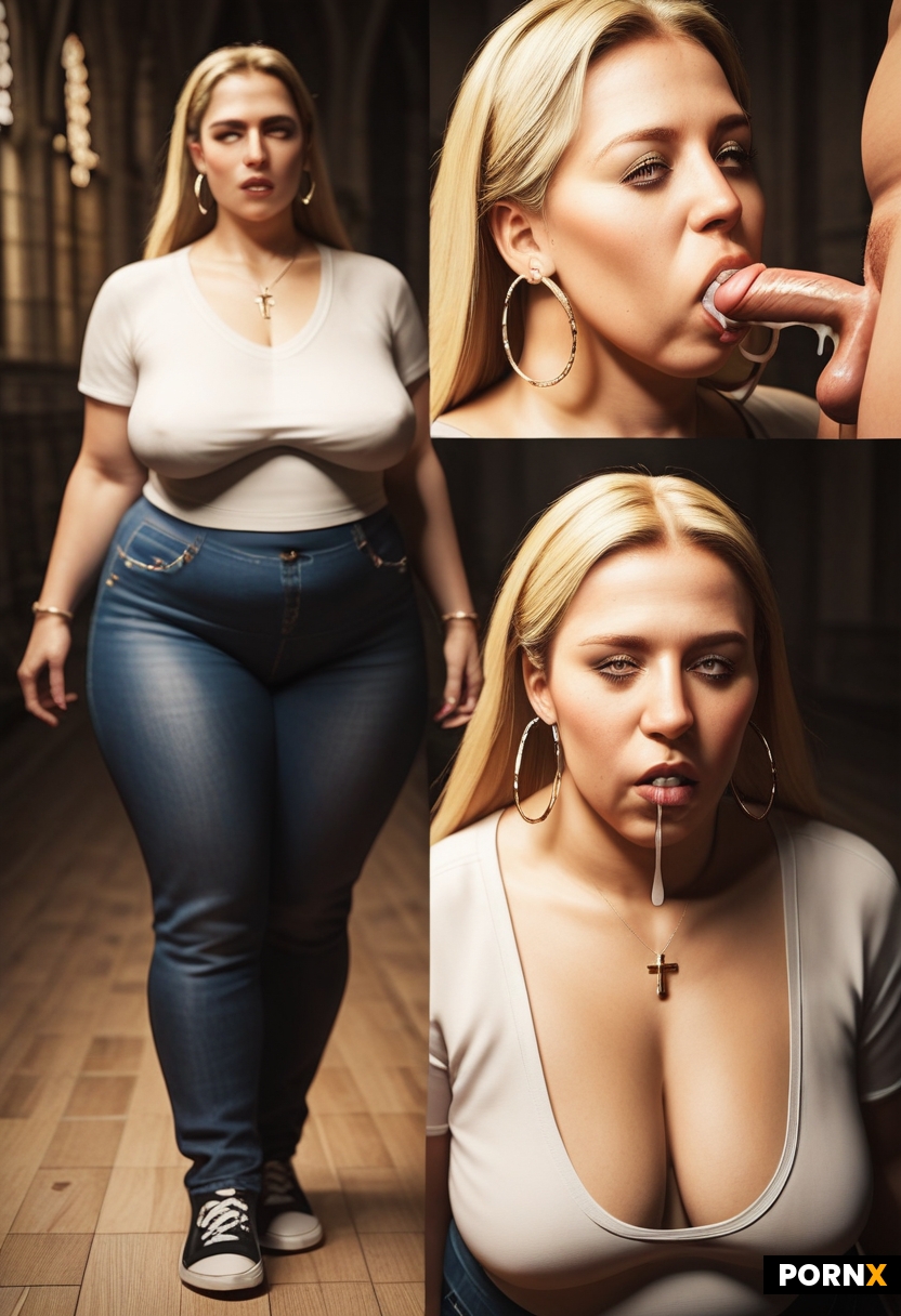Blonde woman