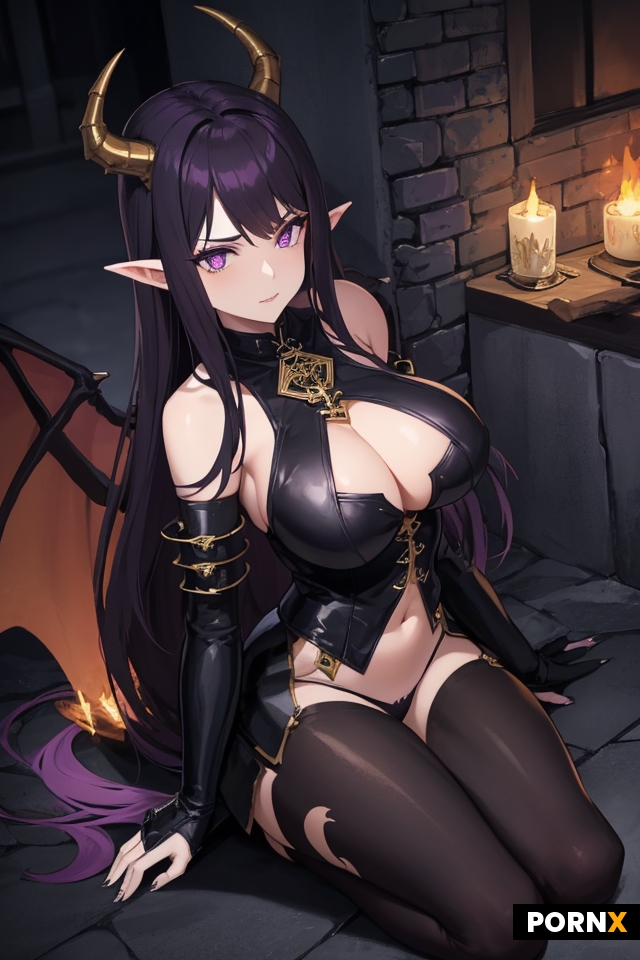 purple eyes