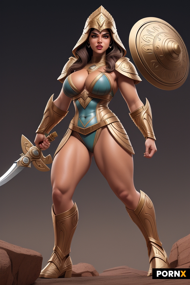 Comic book realistic illustration