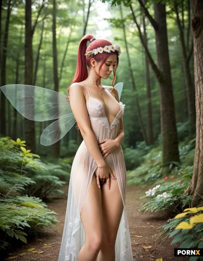 beautiful slender asian woman