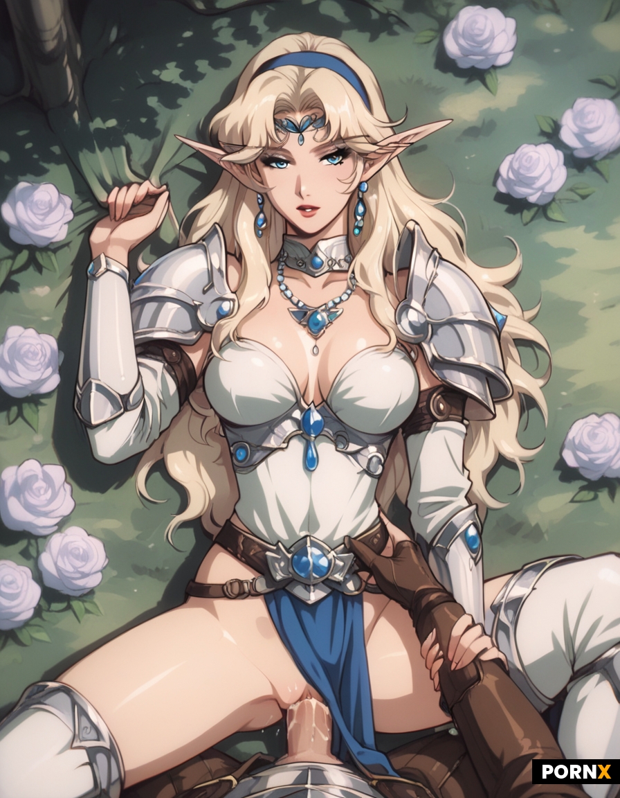 Noble elf woman 20s