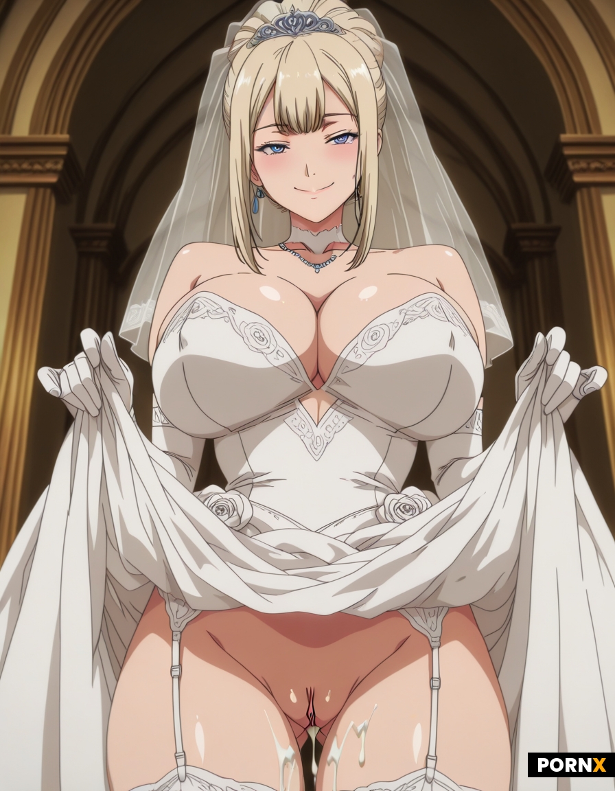 Blonde woman
