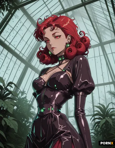 woman solarpunk