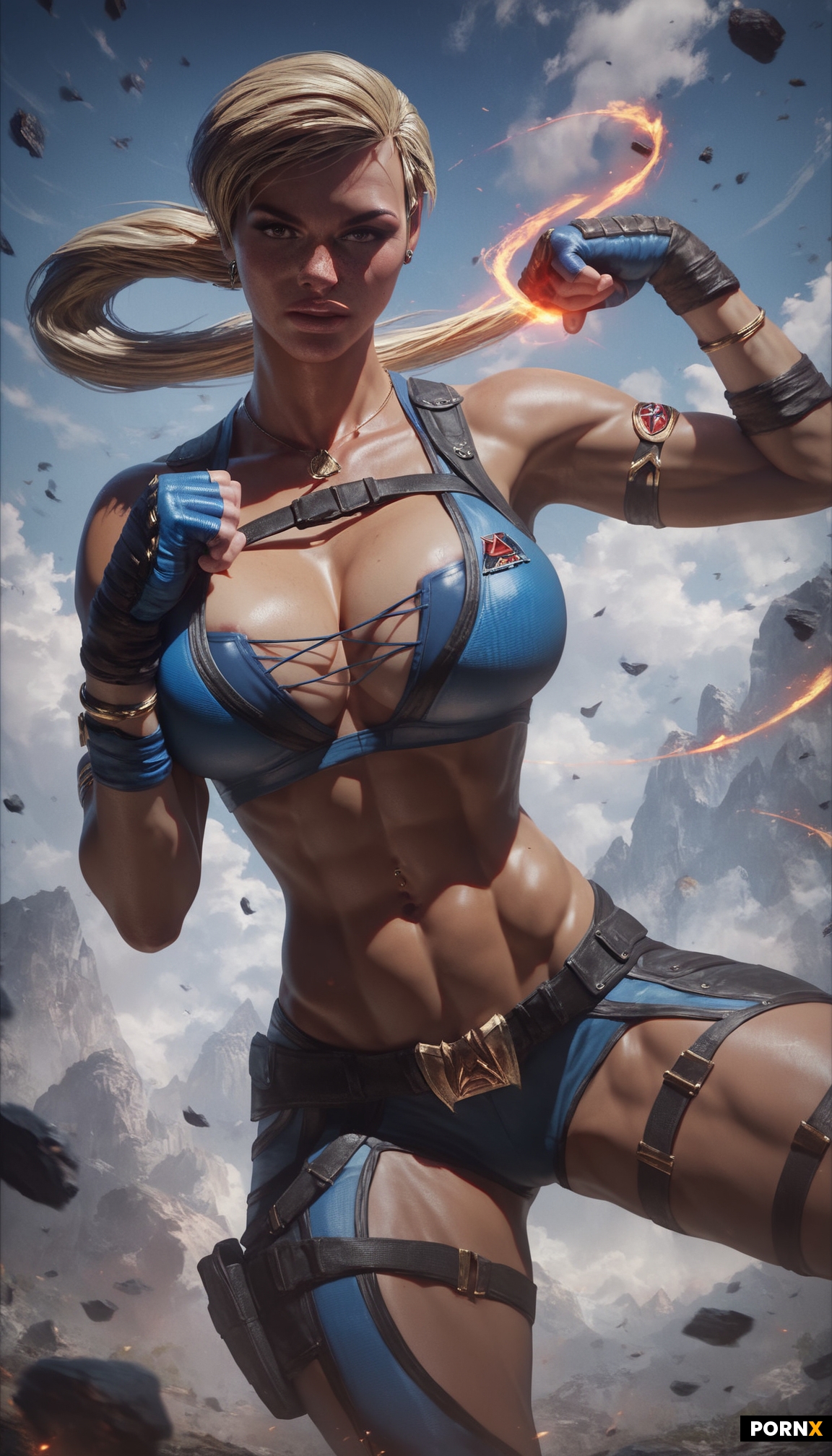 Fitness model body