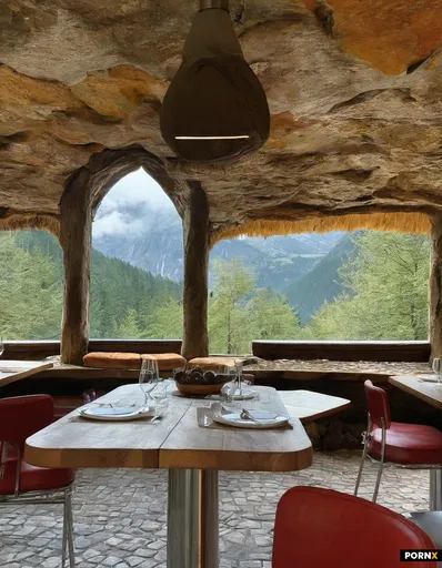 Unter dem Tisch in einem feinen Restaurant