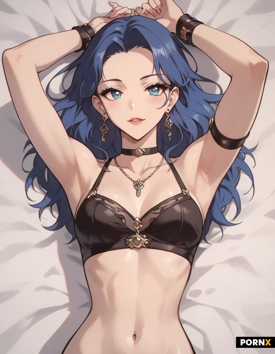 anime, nymph:3, perfect cute svelte body:3.0, sexy midriff, athletic body, lean luscious figure, small flat tits:3, erotic body, gorgeous, pov you’re laying peacefully in bed with her, super cute face, close-up of eyes, anime eyes, erotic, sexual