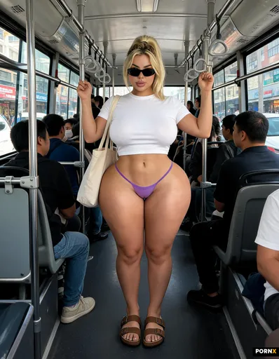 Crowded bus