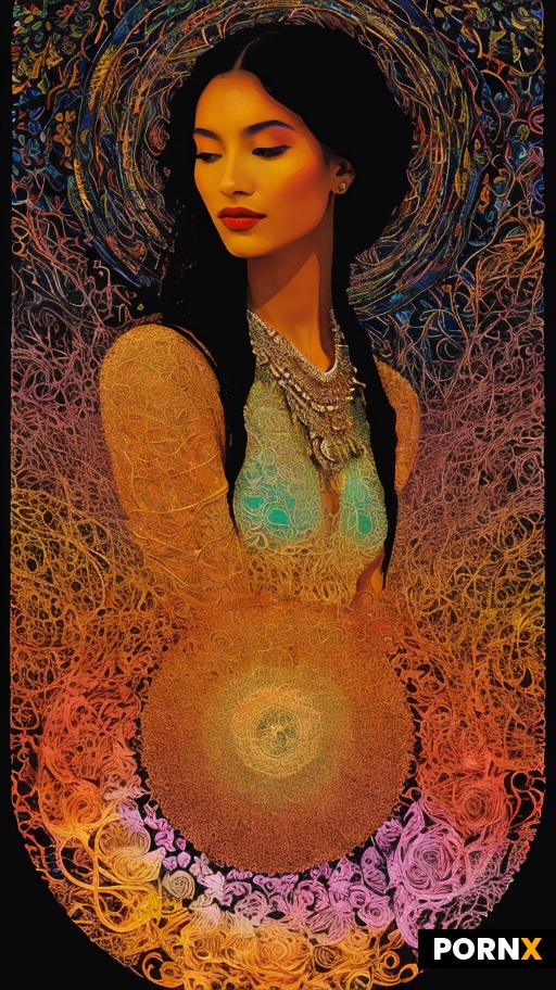 An abstract female form that defies conventional imagery