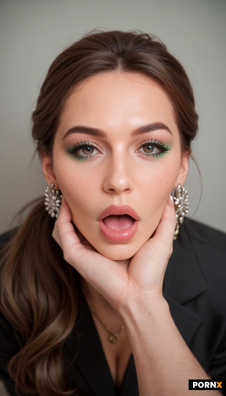 Beautiful russian secretary