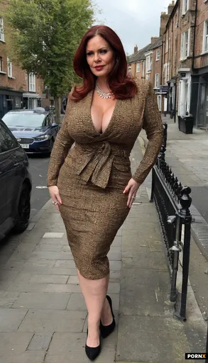 curvy British wife