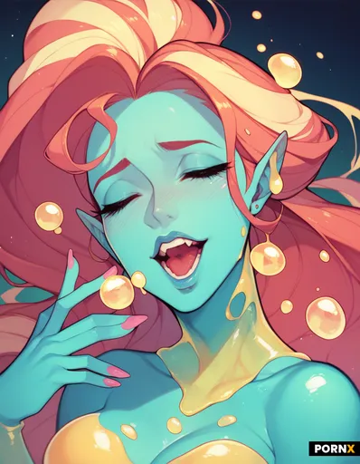 oozes a slime girl