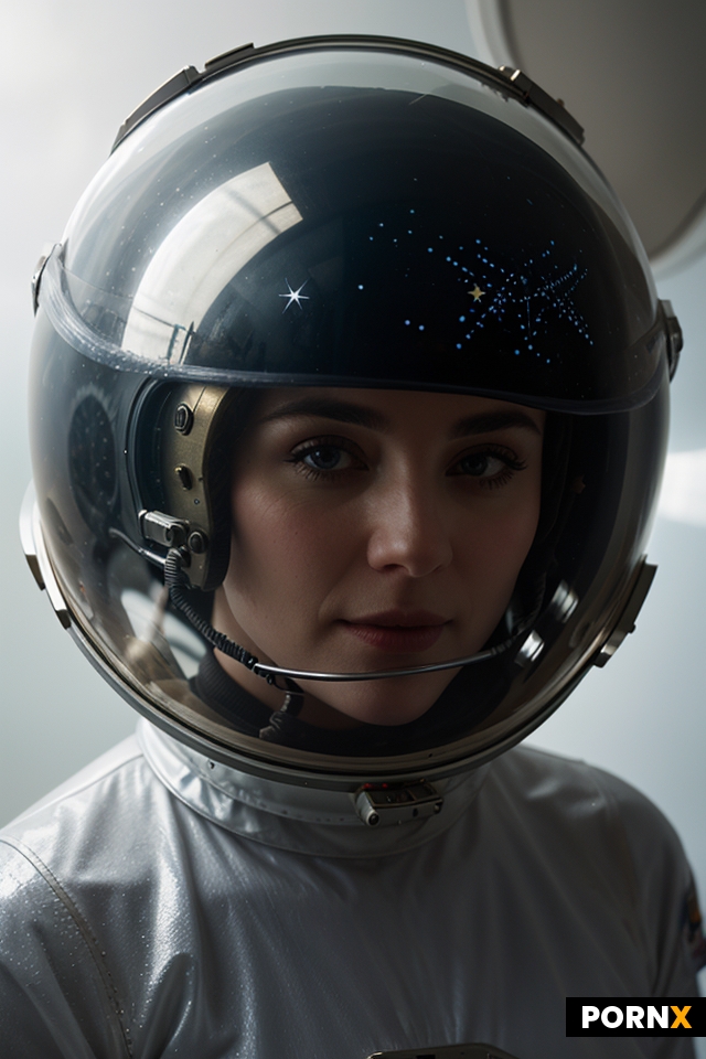 a forgotten astronaut glass dome helmet filled with stars