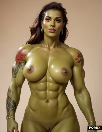 Half-orc woman