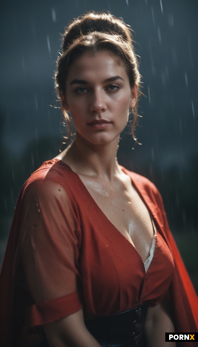 Style: stunning 32k UHD close-up on decollete