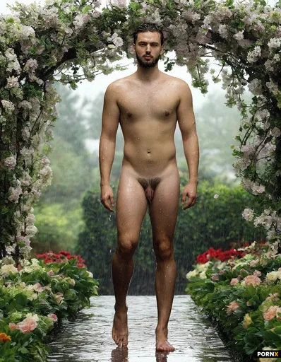 A handsome 20-year-old German man with a short stature