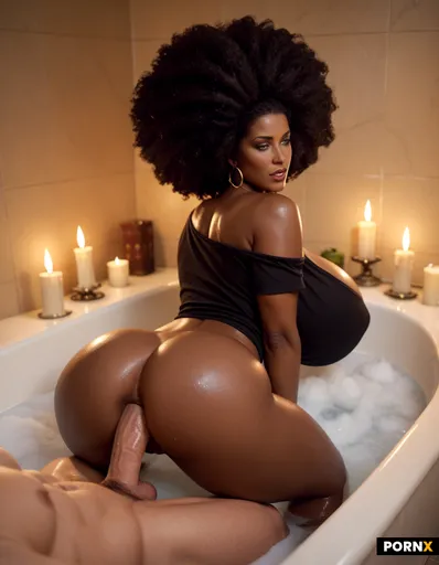 beautiful curvy black woman