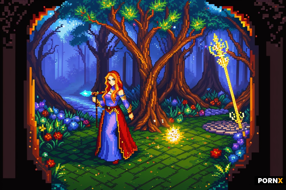Woman mage