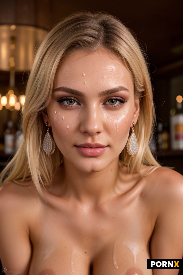 21-year-old skinny russian topmodel in a bar