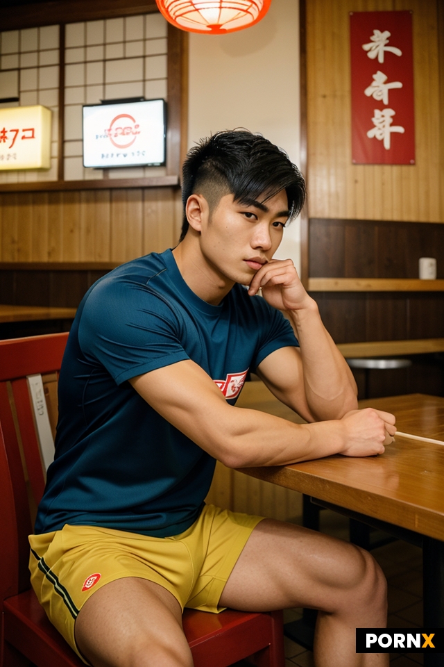 sporty male