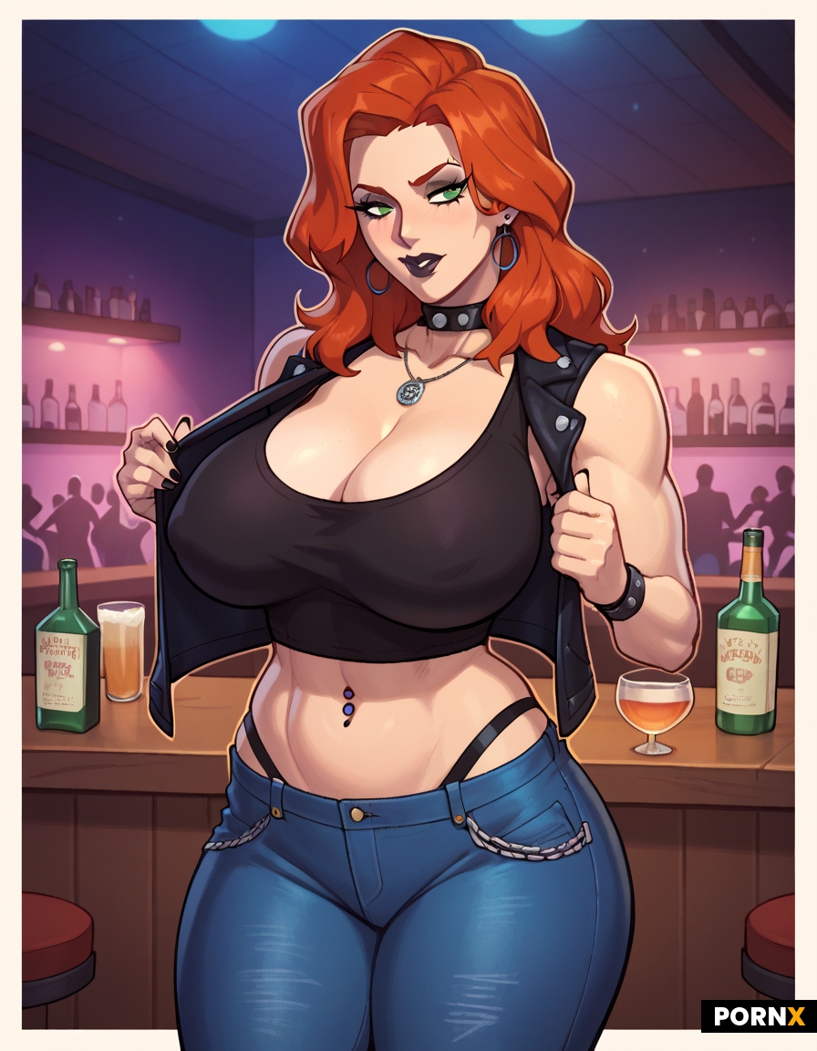 cartoon style