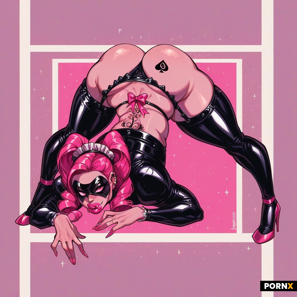 femboi with thick DSL lips