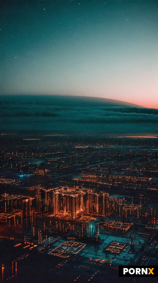 In a hauntingly surreal sci-fi landscape