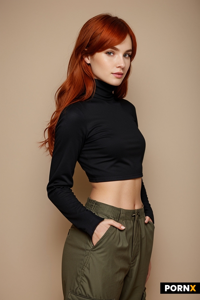 A female character with long