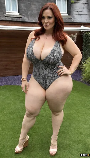 curvy British wife