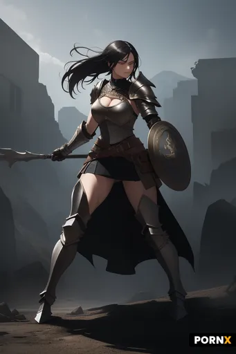 Adult female warrior