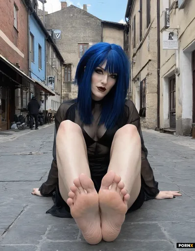 One woman