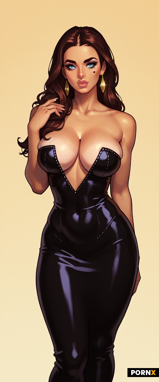 Gorgeous nightclub woman