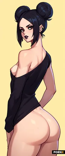 One woman