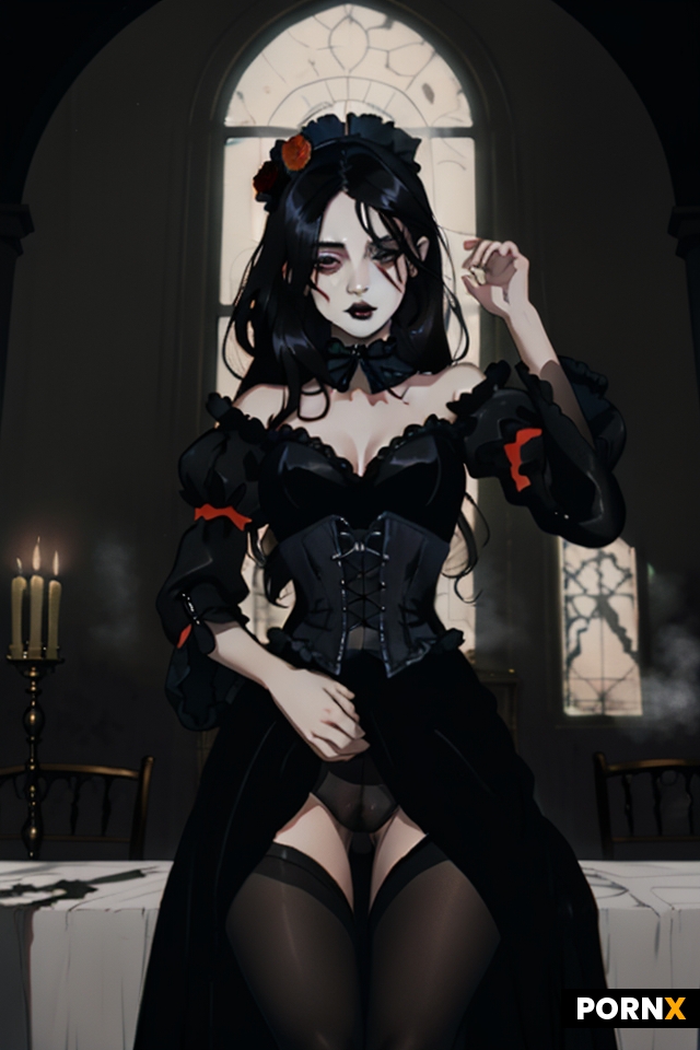 Pretty pale-skinned woman