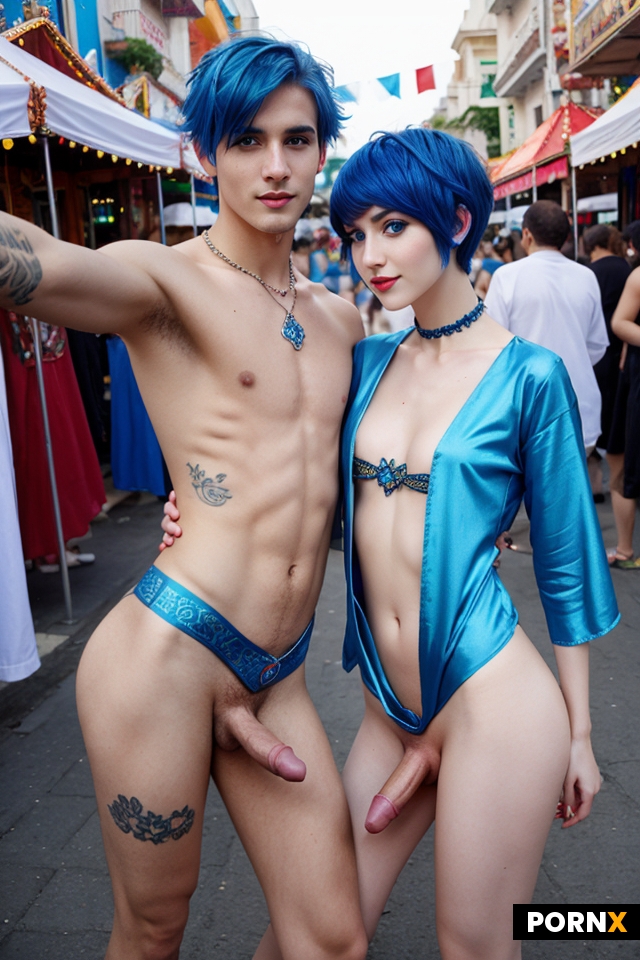 Two people