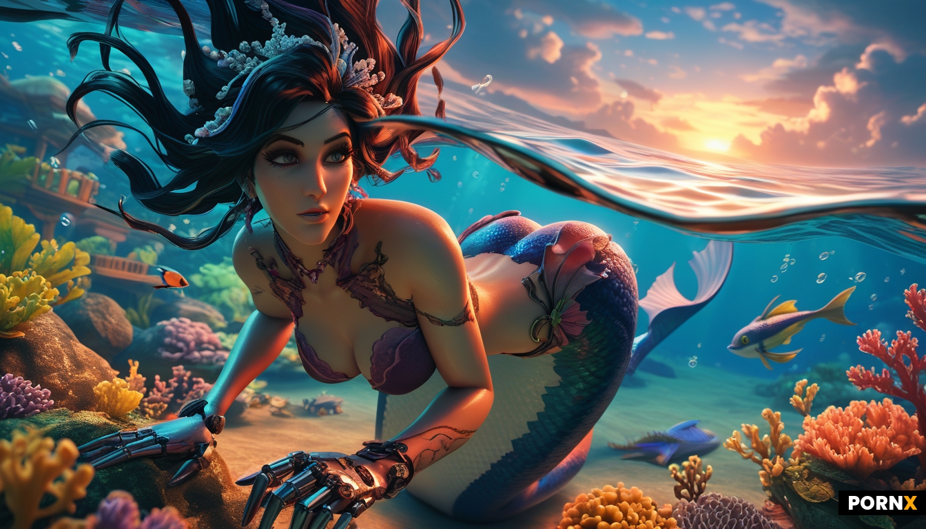 A cyborg mermaid1
