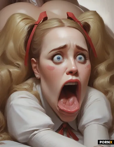 extreme close up of face