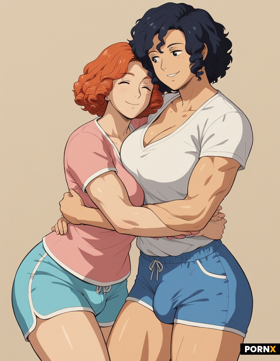 Medium curls hair