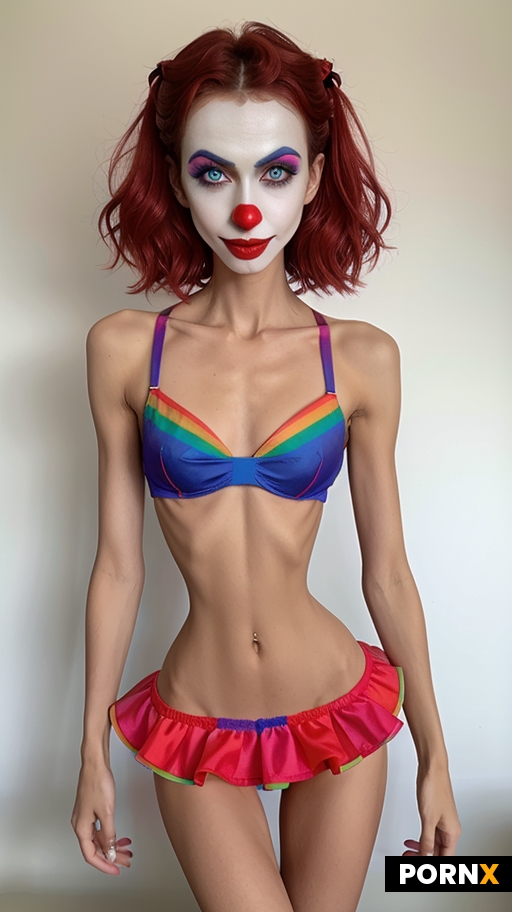 Clown make - up