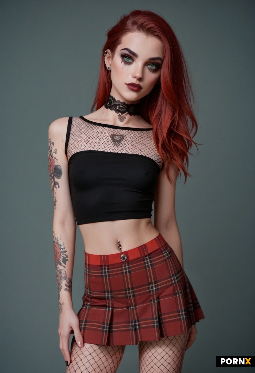 Shorten skirt to see genitals