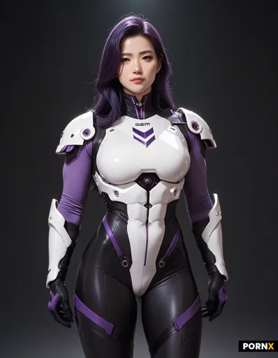 purple hair