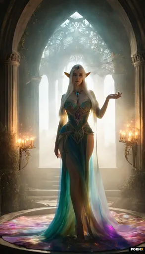 opulent reality‑shaping elf princess