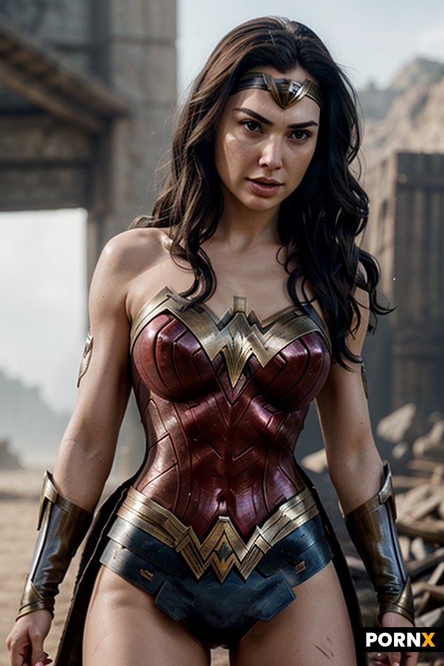 GalGadot hyper realistic face as Wonderwoman