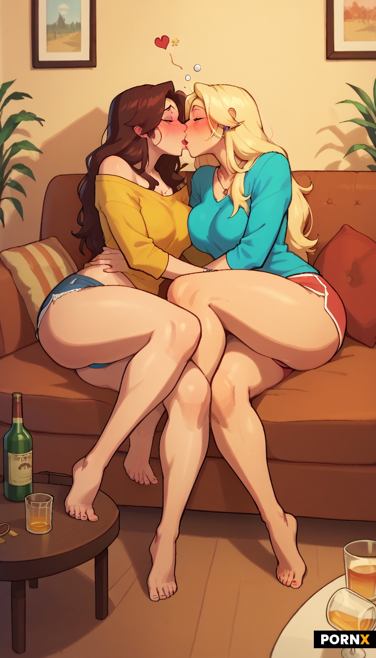 two women