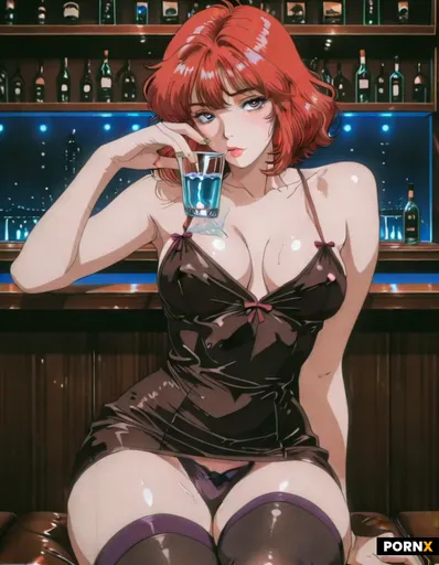 Girl with red hair