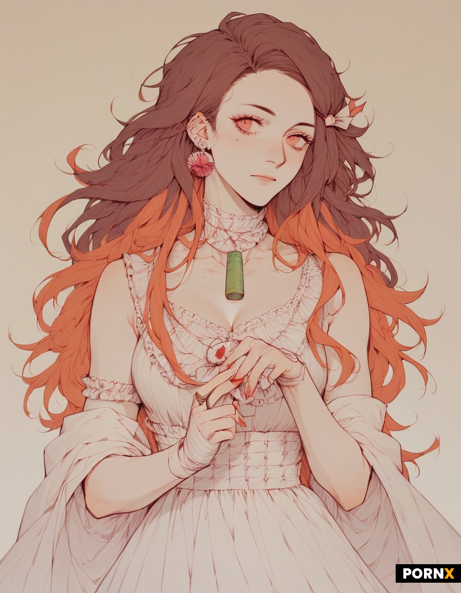 Nezuko Kamado  con enormes senos