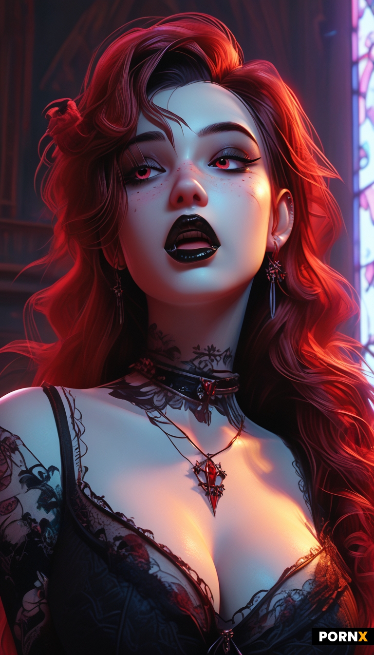 a slutty goth girlfriend