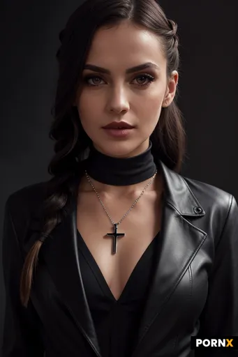 A highly detailed cinematic portrait of the SAME fictional woman